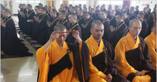 骨灰盒寄存架厂家 佛家的语言和礼仪