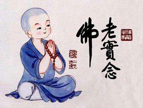 骨灰陈列架 念佛让无眠者夜梦安乐